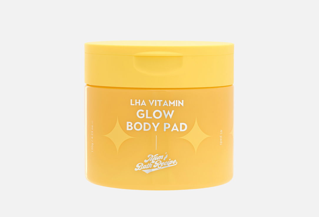 Mom's Bath Recipe LHA Radiance Body Pads with Vitamins Glow Body Pad 45 pcs Mom's Bath Recipe LHA Radiance Body Pads with Vitamins Glow Body Pad