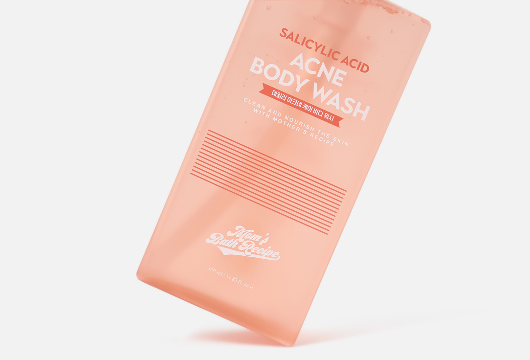 Mom's Bath Recipe Salicylic Acid Purifying Body Cleanser Acne Body Wash 350 ml Mom's Bath Recipe Salicylic Acid Purifying Body Cleanser Acne Body Wash