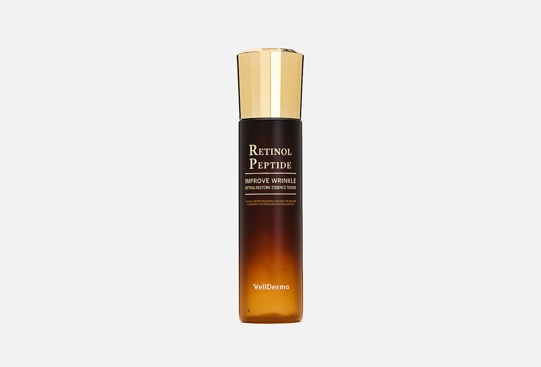 WellDerma Restoring Essence Toner Retinol Peptide Lifting