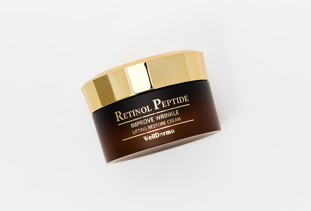 WellDerma Restoring Face Cream Retinol Peptide Lifting