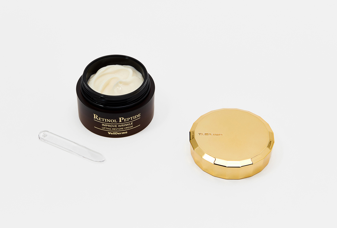 WellDerma Restoring Face Cream Retinol Peptide Lifting