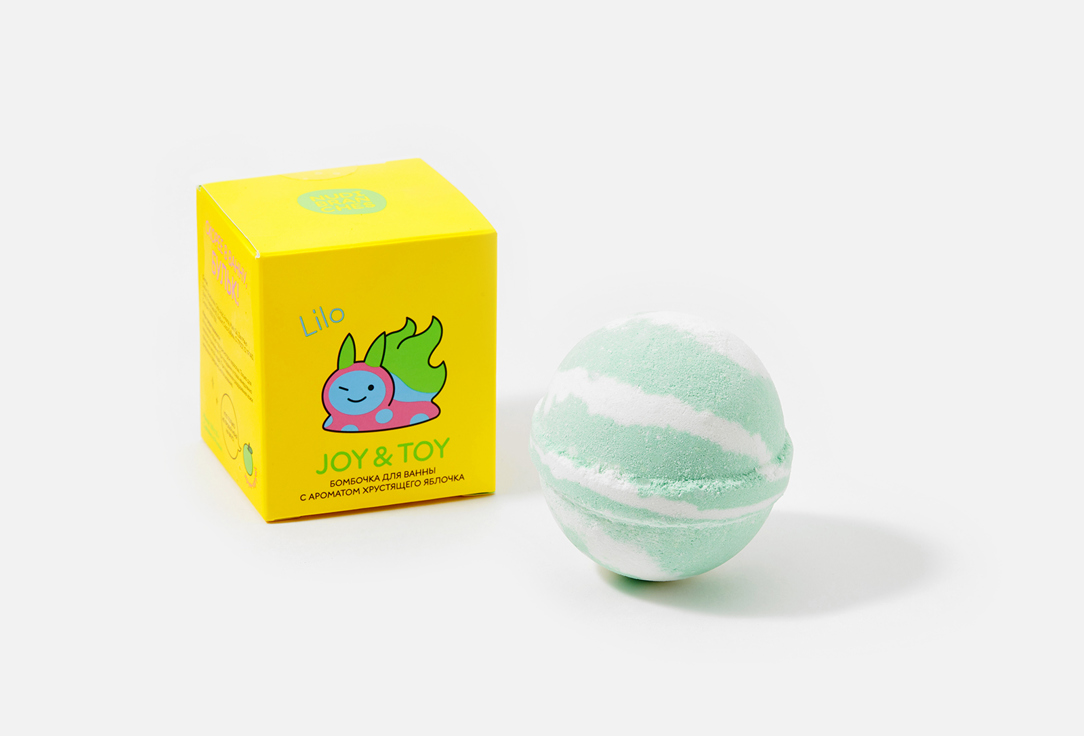 Nudibranches Scented bath bomb JOY & TOY crispy apple 1 pcs Nudibranches Scented bath bomb JOY & TOY crispy apple