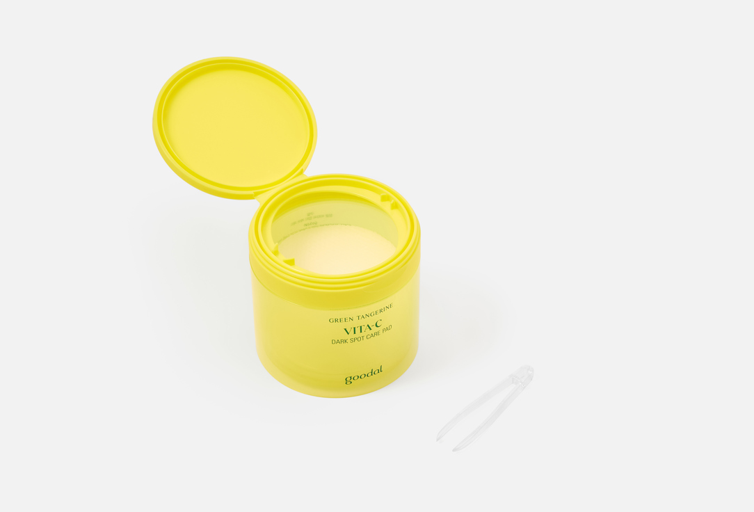 Goodal Brightening & Exfoliating Face Pads Green Tangerine Vitamin C