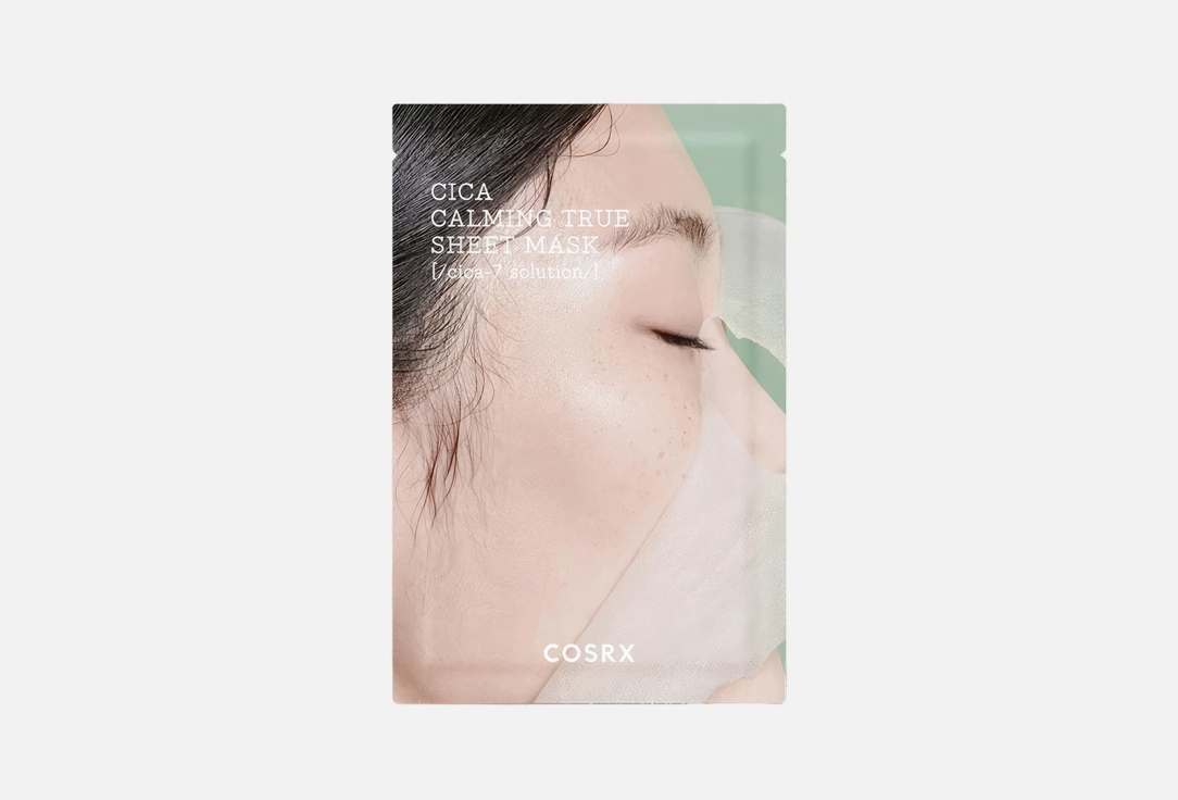 Cosrx face sheet mask Pure fit cica calming true