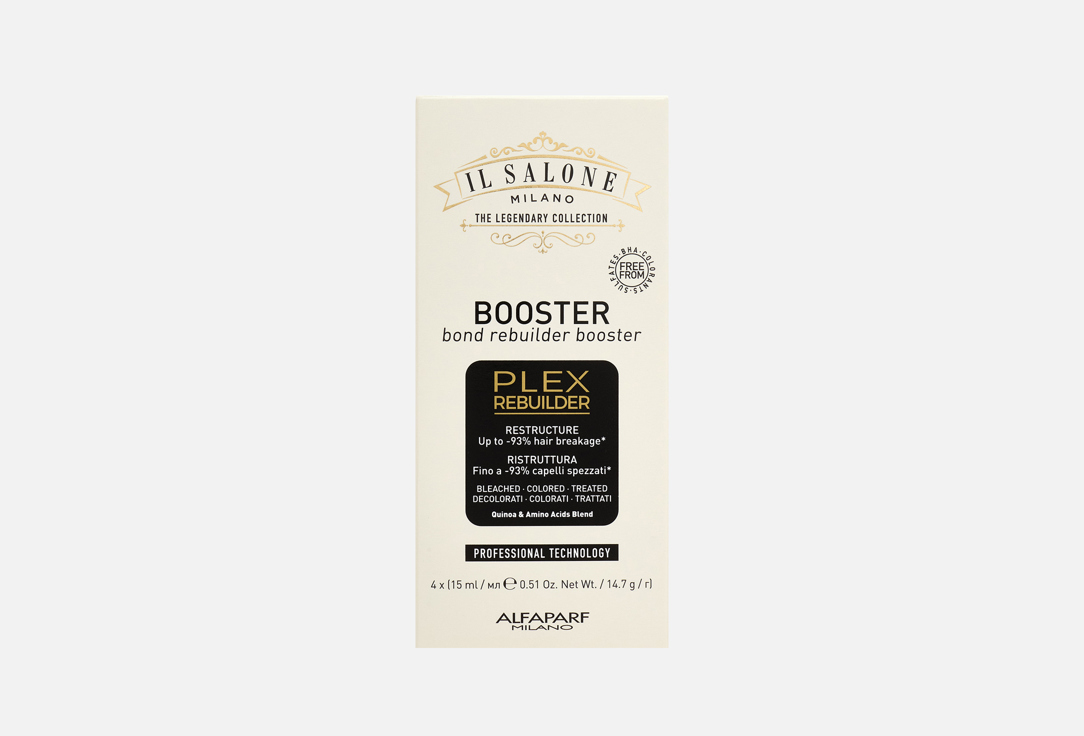 Il Salone Milano Booster restructuring hair serum Professional Technology