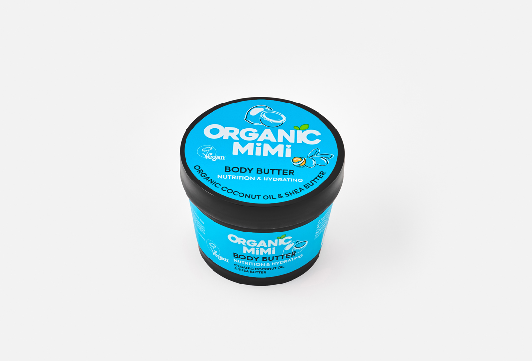 ORGANIC MIMI Body Butter Nutrition & Hydrating Coconut & Shea