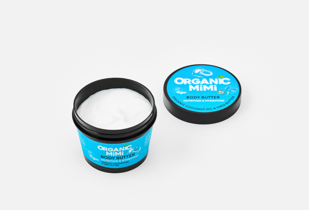 ORGANIC MIMI Body Butter Nutrition & Hydrating Coconut & Shea