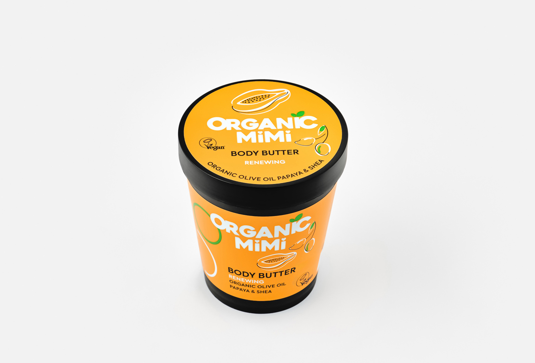 ORGANIC MIMI Body Butter Renewing Olive & Papaya