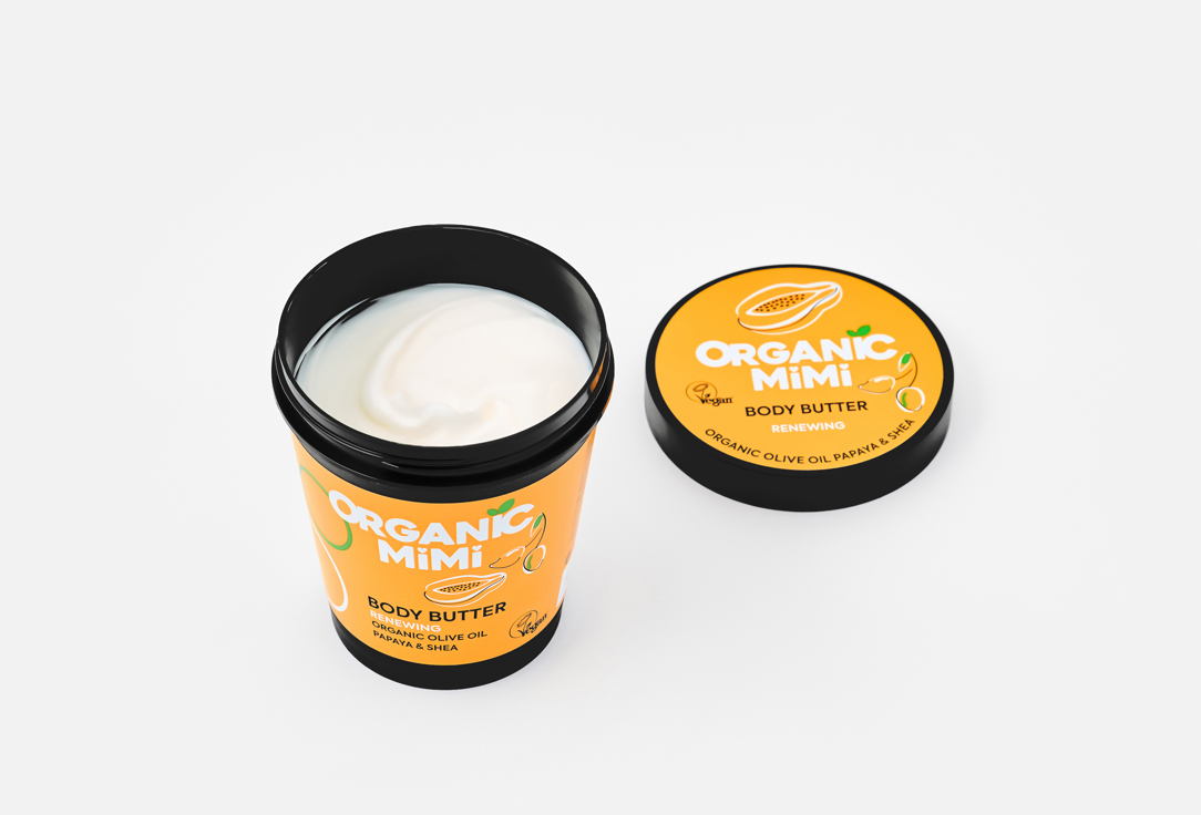 ORGANIC MIMI Body Butter Renewing Olive & Papaya