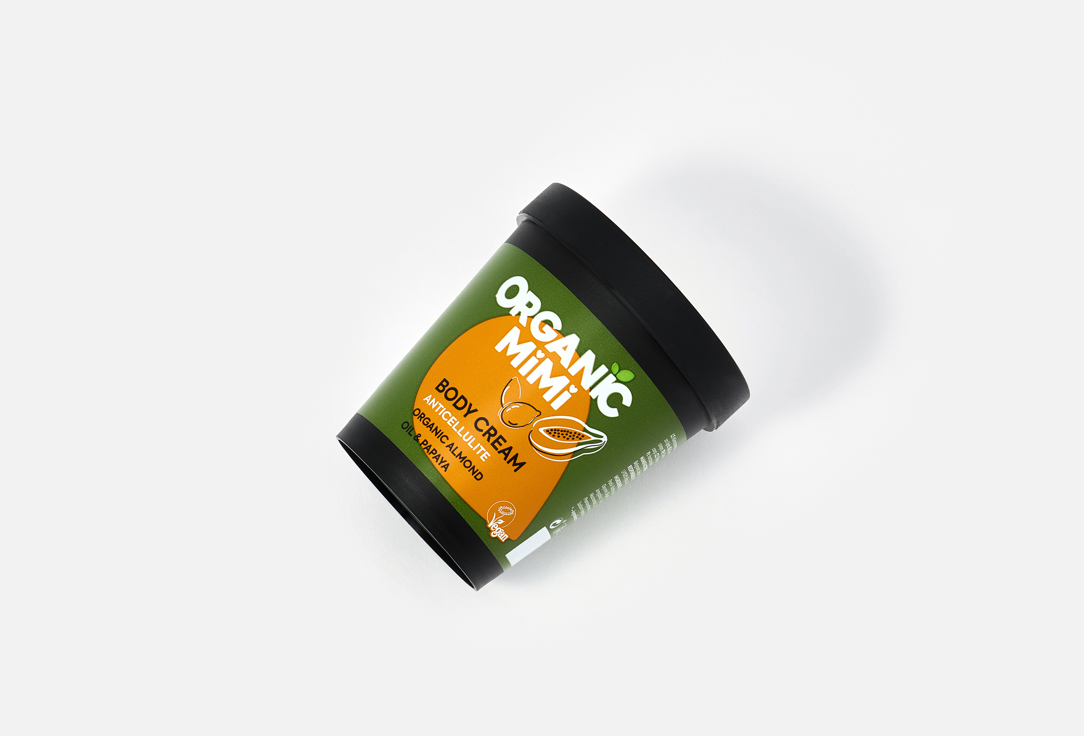 ORGANIC MIMI Крем для тела Anticellulite Almond & Papaya