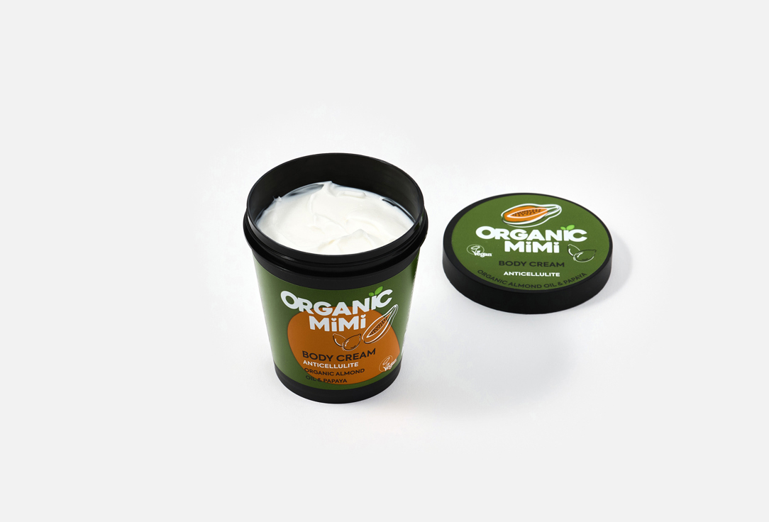 ORGANIC MIMI Крем для тела Anticellulite Almond & Papaya