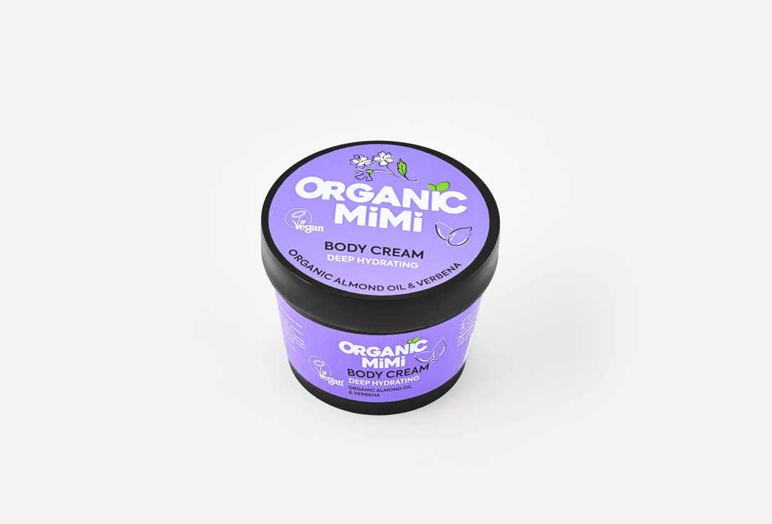 ORGANIC MIMI Крем для тела Deep Hydrating Almond & Verbena