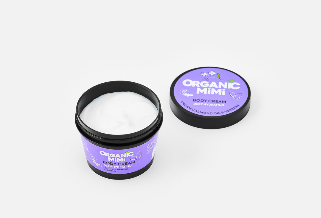 ORGANIC MIMI Крем для тела Deep Hydrating Almond & Verbena