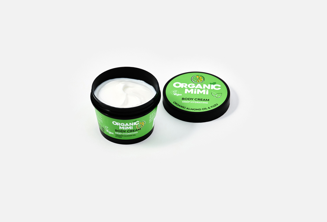 ORGANIC MIMI Крем для тела Deep Hydrating Almond & Yuzu