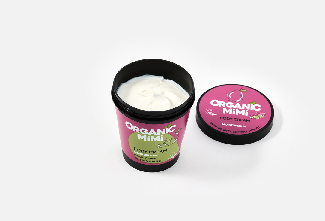 ORGANIC MIMI Body Cream Moisturizing Shea & Pomelo