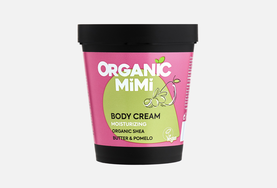 ORGANIC MIMI Body Cream Moisturizing Shea & Pomelo
