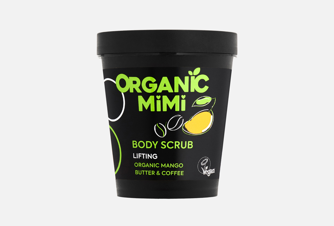 ORGANIC MIMI Body Scrub Lifting Mango & Coffee