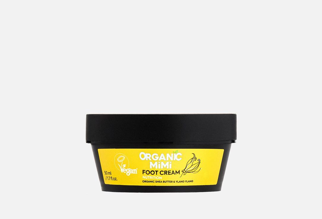 ORGANIC MIMI Крем для ног Nutrition Shea & Ylang Ylang 50 мл ORGANIC MIMI Крем для ног Nutrition Shea & Ylang Ylang