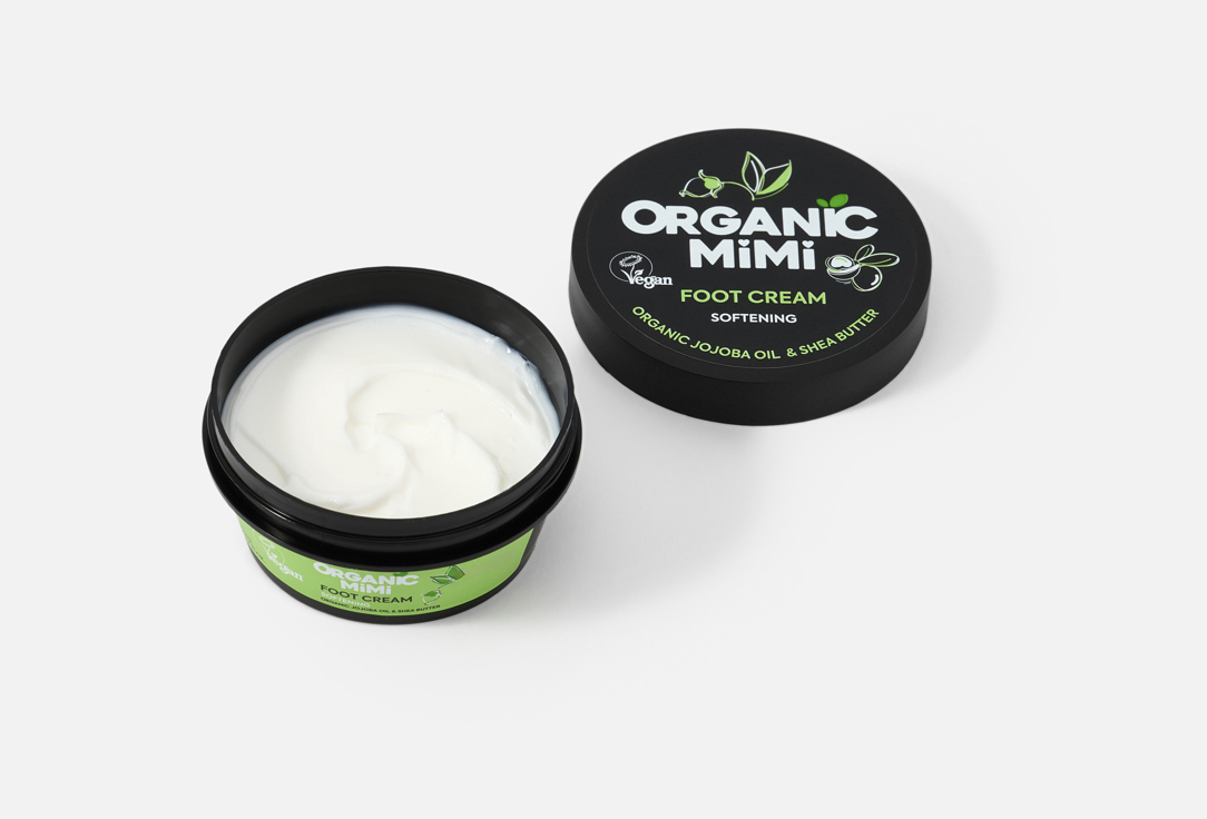 ORGANIC MIMI Крем для ног Softening Jojoba & Shea
