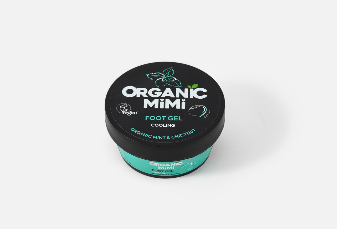 ORGANIC MIMI Foot Gel Cooling Mint & Chestnut 50 ml ORGANIC MIMI Foot Gel Cooling Mint & Chestnut