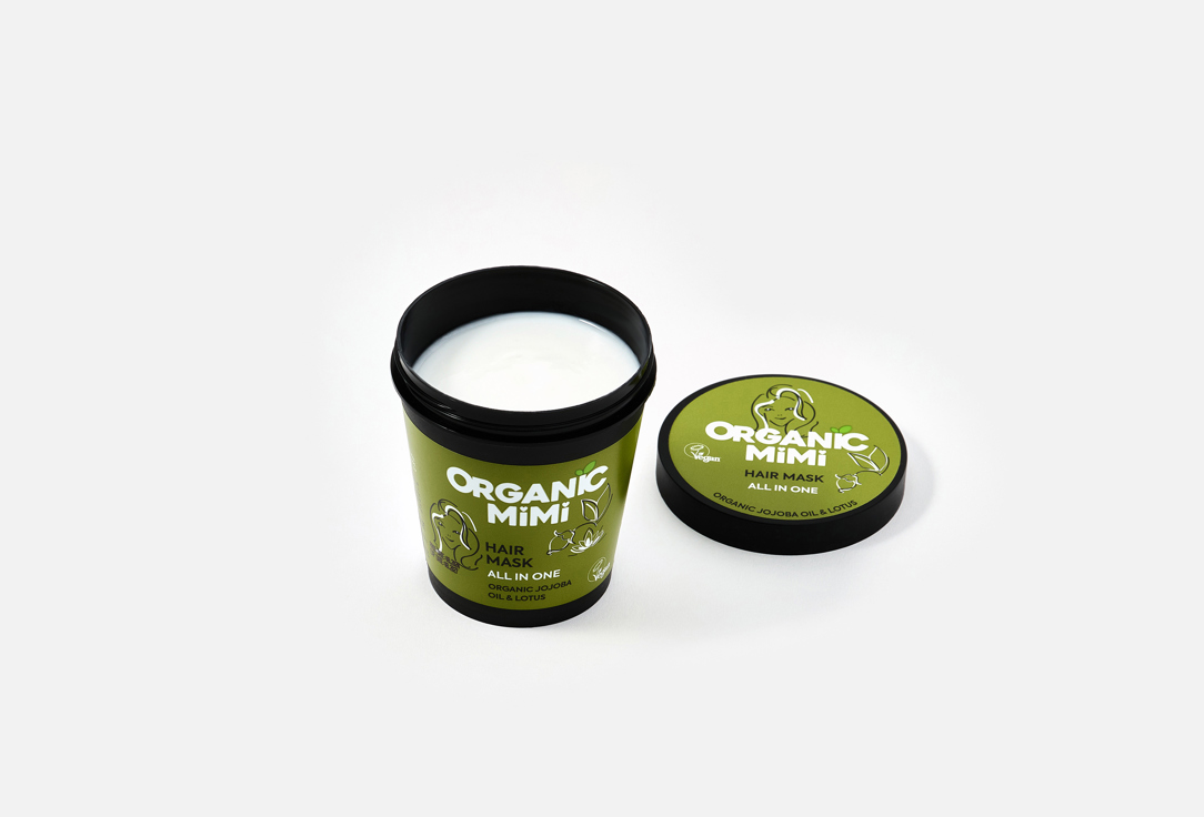 ORGANIC MIMI Hair Mask All in One Jojoba & Lotus