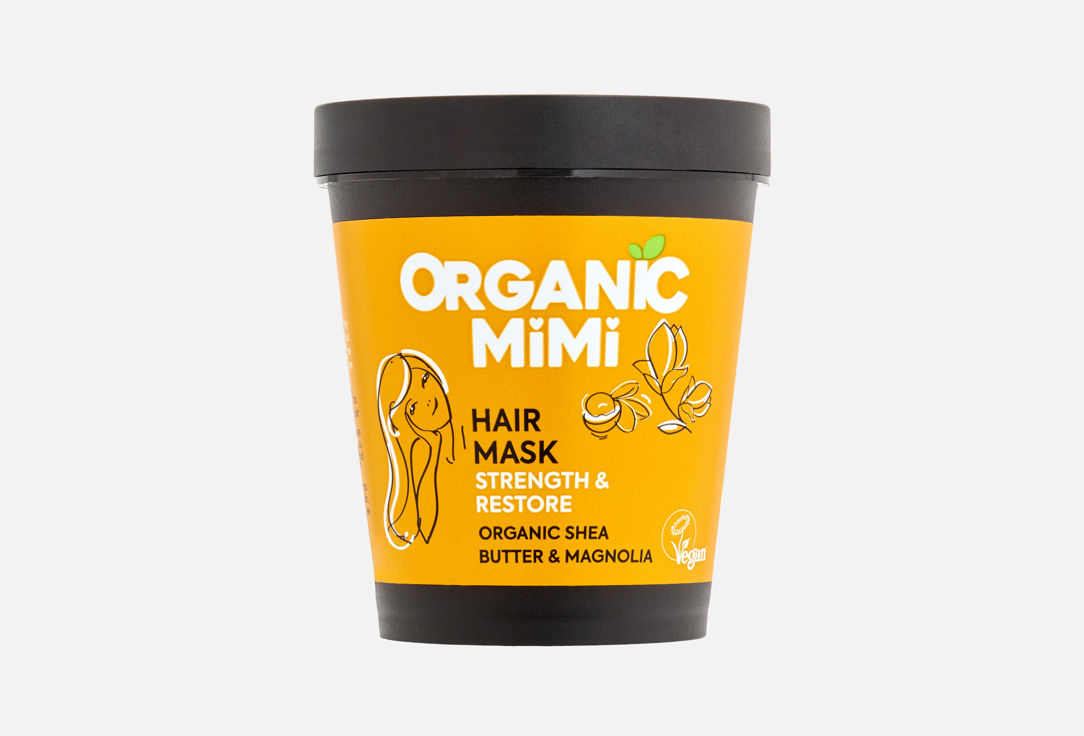 ORGANIC MIMI Hair Mask Strength & Restore Shea & Magnolia