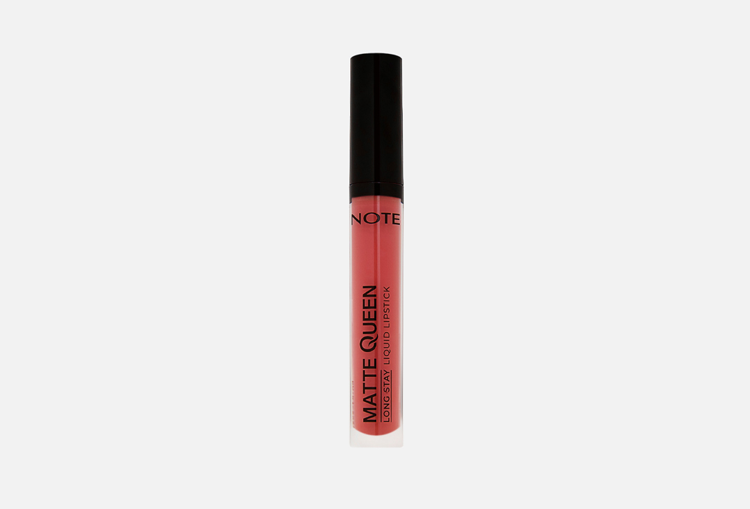 NOTE Liquid Lipstick Matte Queen 05, Summer charm pink 4 ml NOTE Liquid Lipstick Matte Queen