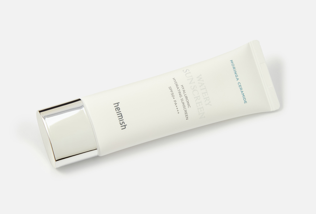 Heimish Sunscreen spf50+ pa++++ Moringa hyaluronic hydrating watery 50 ml Heimish Sunscreen spf50+ pa++++ Moringa hyaluronic hydrating watery