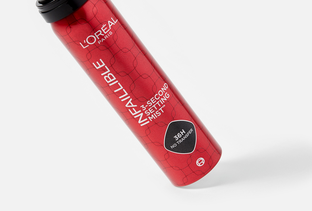 L'Oreal Paris Long-Lasting Makeup Fixing Spray Infaillible 3 Second Setting Mist