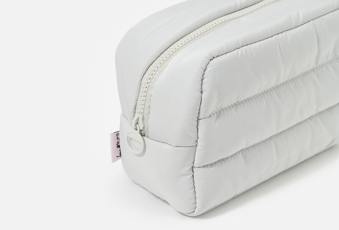 FOR ME by gold apple Косметичка Cosmetic bag Серая 1 шт FOR ME by gold apple Косметичка Cosmetic bag
