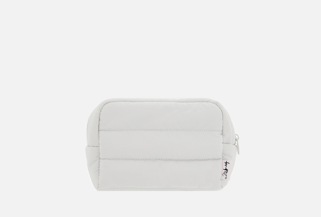 FOR ME by gold apple Косметичка Cosmetic bag Серая 1 шт FOR ME by gold apple Косметичка Cosmetic bag