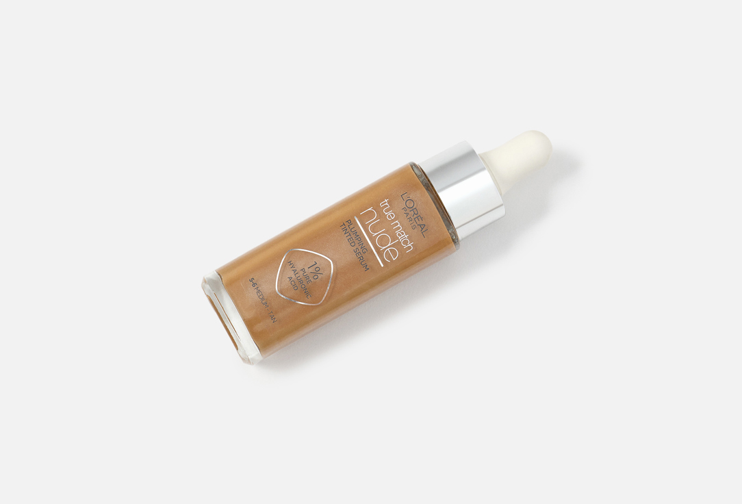 L'Oreal Paris Hydrating & Smoothing Serum Foundation True Match Nude 5-6, Medium Tan 30 ml L'Oreal Paris Hydrating & Smoothing Serum Foundation True Match Nude