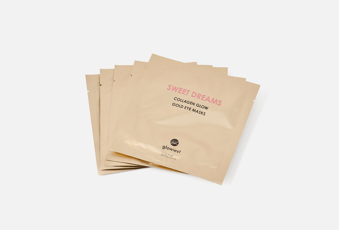 glowiest Moisturizing Eye Patches Sweet dreams collagen glow gold