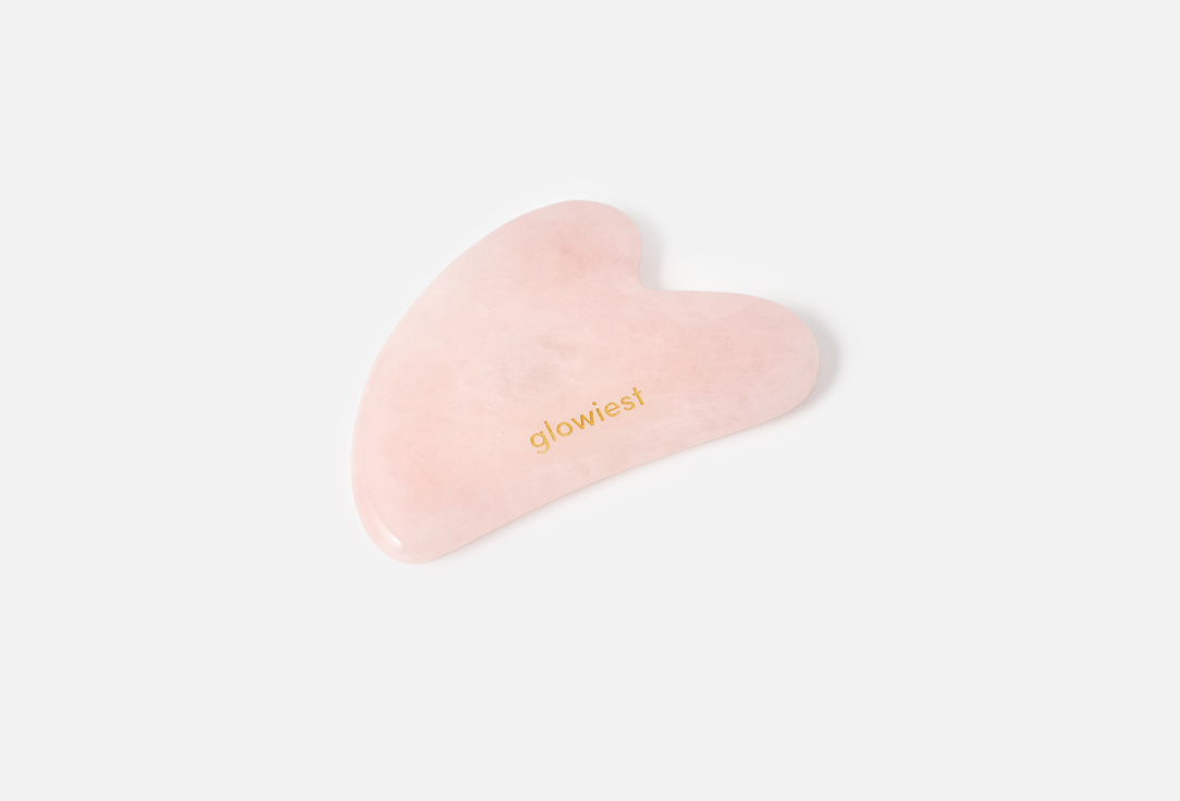 glowiest Скребок гуаша Rose quartz gua sha