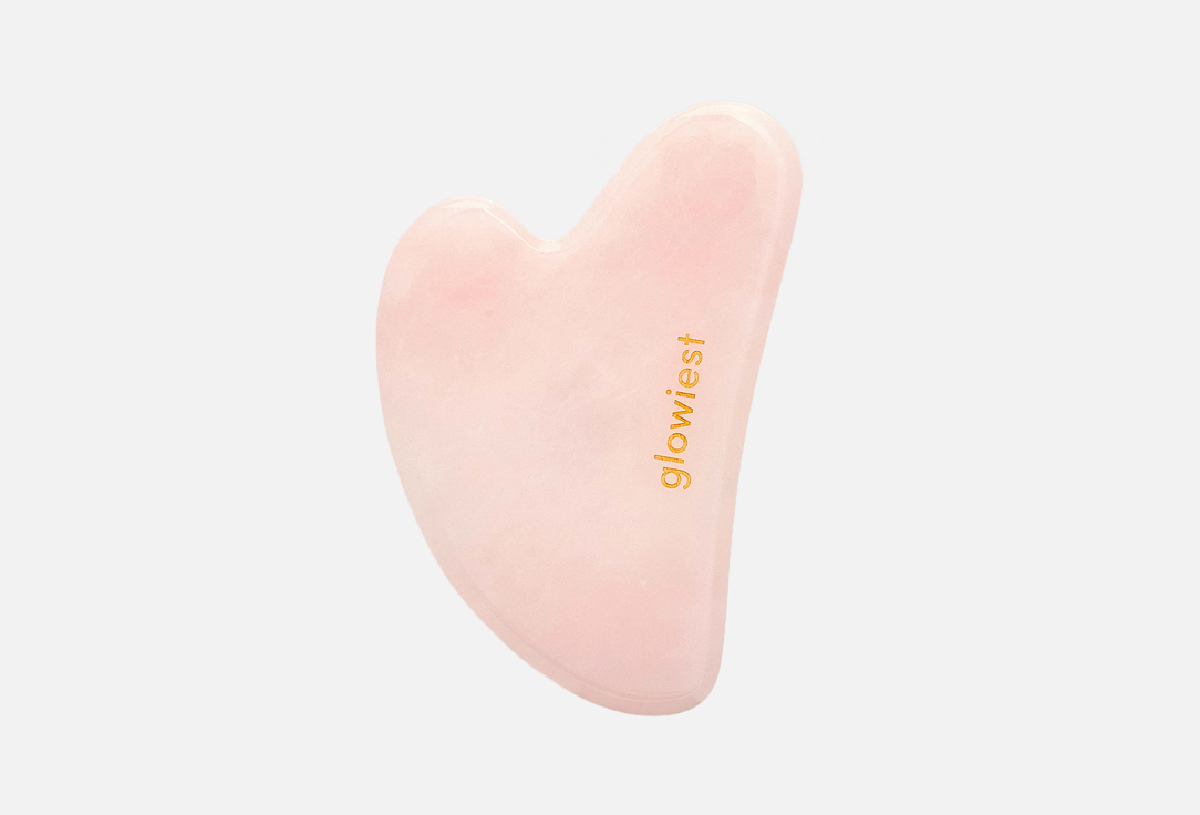 glowiest Скребок гуаша Rose quartz gua sha