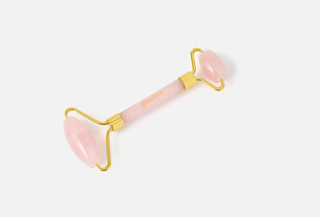 glowiest Роллер для лица Rose quartz