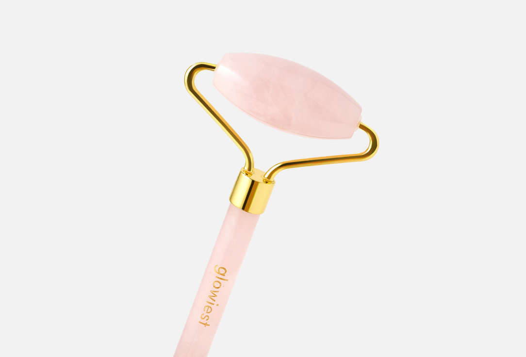 glowiest Роллер для лица Rose quartz