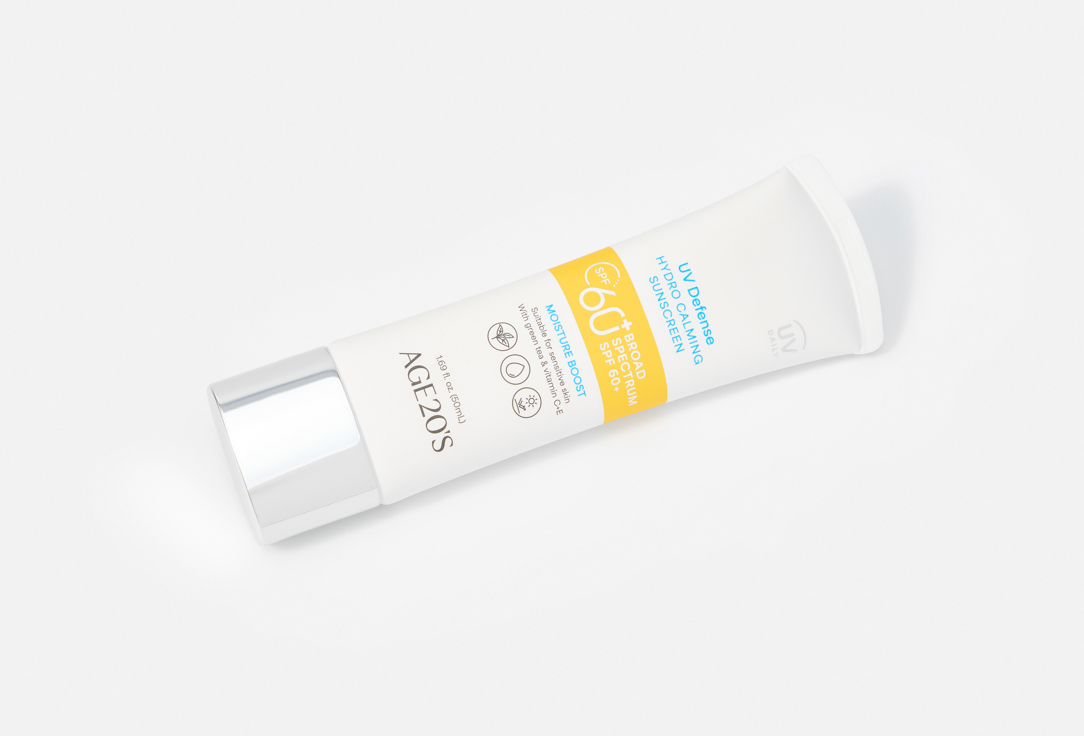 AGE 20s Moisturizing sunscreen spf 60+ Uv defense hydro calming
