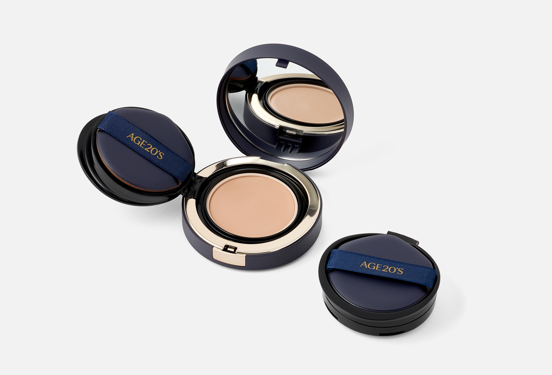 AGE 20s High-coverage cushion foundation spf 50+ pa++++ Velvet lasting pact
