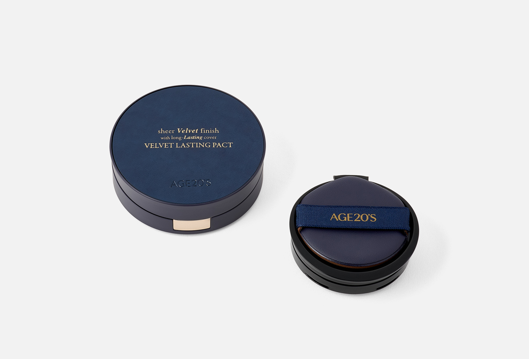 AGE 20s High-coverage cushion foundation spf 50+ pa++++ Velvet lasting pact