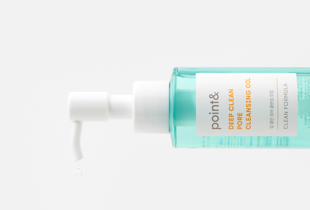 point& Face cleansing oil Deep Clean pore