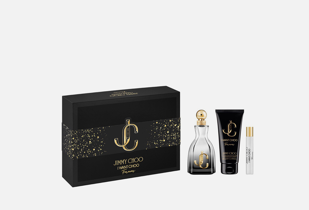 JIMMY CHOO Eau de Parfum & Body Lotion Set I want Choo forever