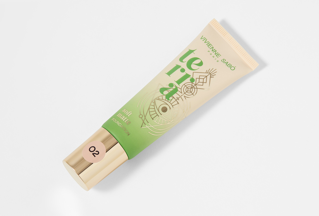 Vivienne Sabo Mattifying foundation Terra 02 23 ml Vivienne Sabo Mattifying foundation Terra