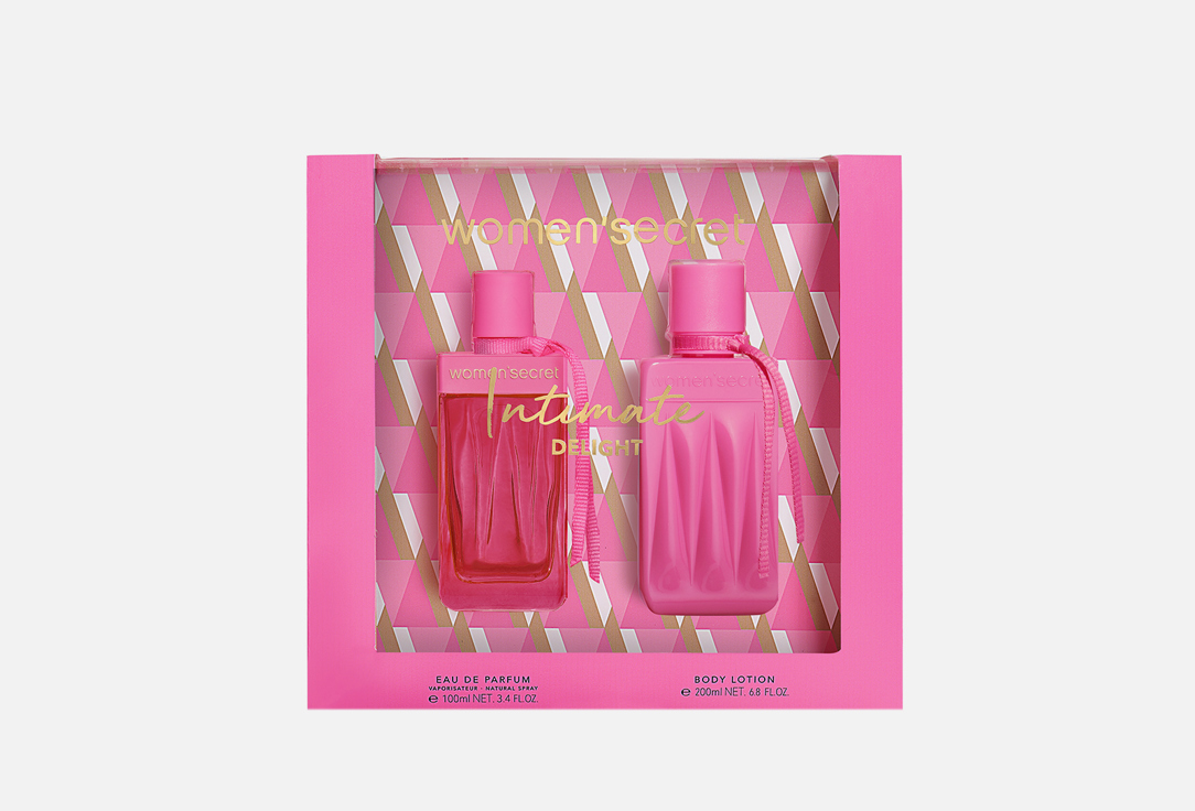 وومن سيكرت مجموعة ماء عطر ولوشن للجسم إنتيميت ديلايت