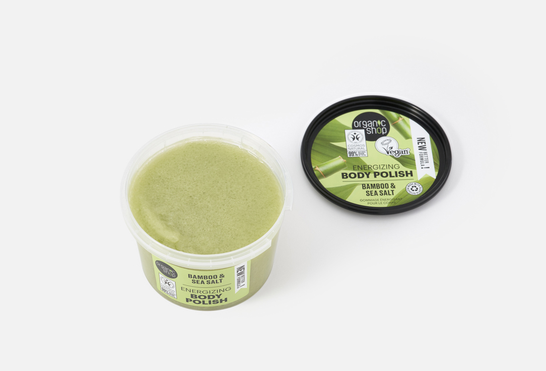 Organic Shop ENERGIZING BODY POLISH scrub BAMBOO