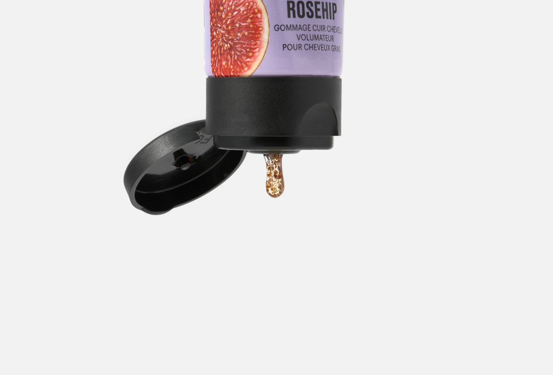 Organic Shop Volumizing Scalp Scrub For Oily Hair Fig & Rosehip