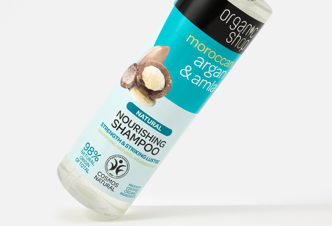 Organic Shop Nourishing SHAMPOO ARGAN & AMLA 280 ml Organic Shop Nourishing SHAMPOO ARGAN & AMLA