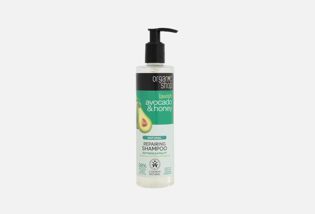 Organic Shop Repairing SHAMPOO AVOCADO & HONEY 280 ml Organic Shop Repairing SHAMPOO AVOCADO & HONEY