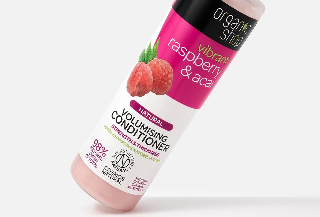 Organic Shop Volumizing CONDITIONER RASPBERRY & ACAI 280 ml Organic Shop Volumizing CONDITIONER RASPBERRY & ACAI