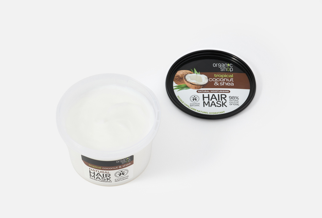 Organic Shop Moisturizing HAIR MASK Tropical COCONUT & SHEA